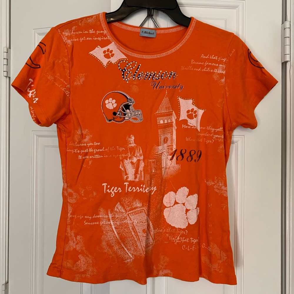 Clemson Tigers Bling P. Michael EUC t-shirt